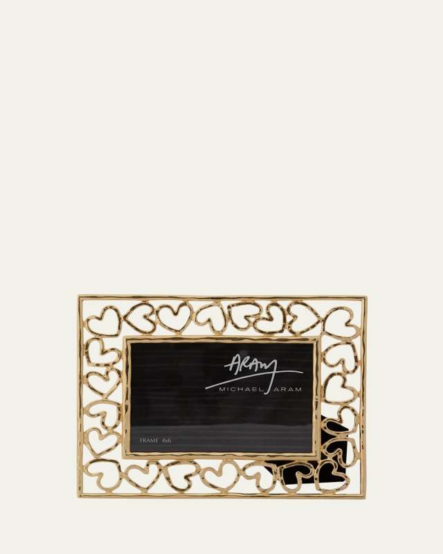 Heart Photo Frame, 4" x 6"